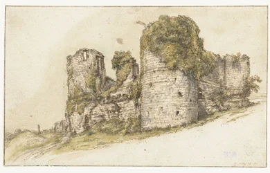 Veduta del Château de César a Vau